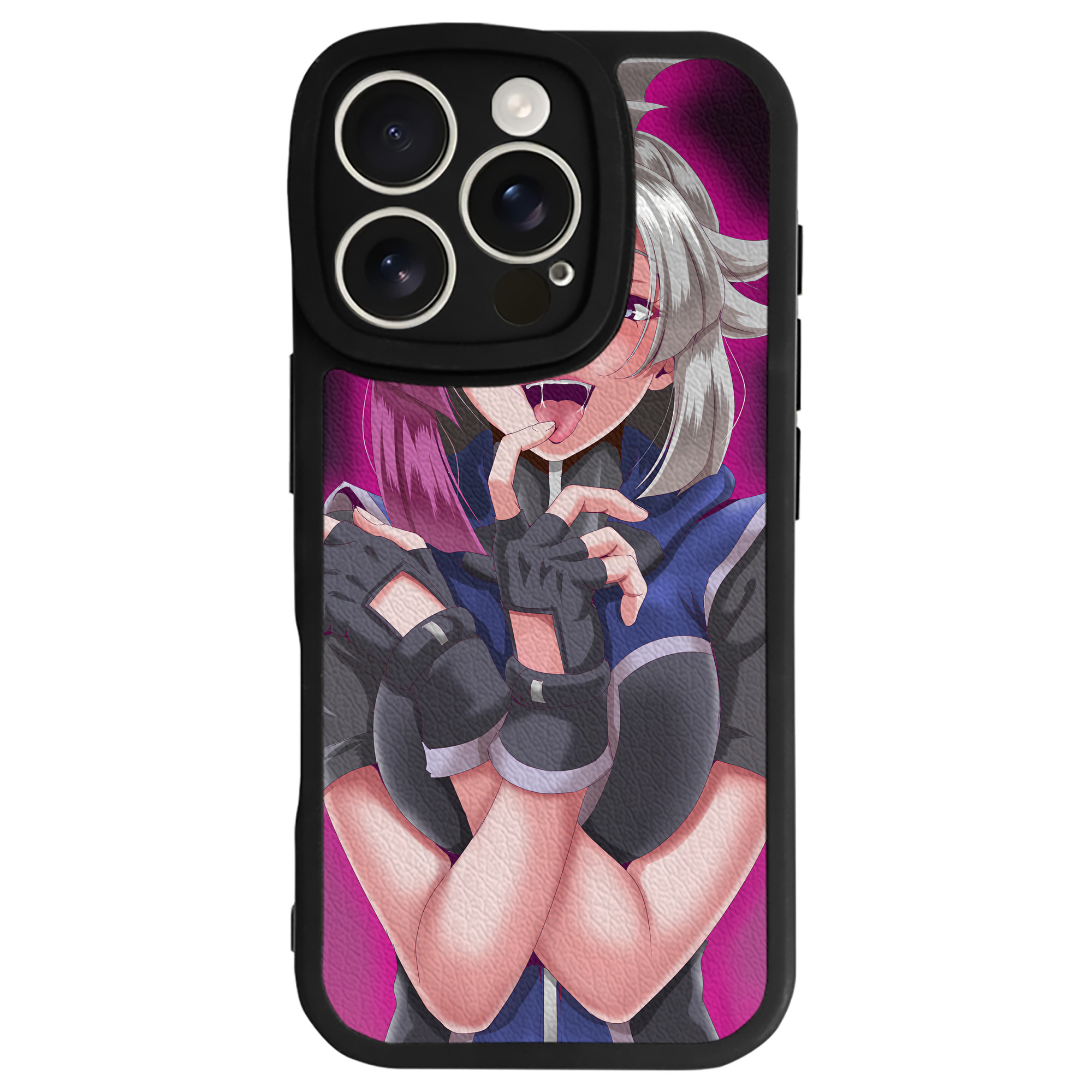 （画像用） 遊☆戯☆王 Yu-Gi-Oh! 【iPhone 16シリーズ対応】シリコンスマホケース（レザー調） 材質：シリコン